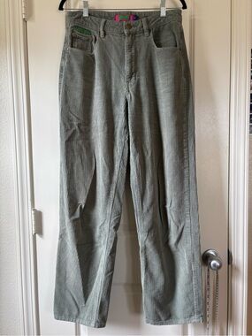 EMPYRE Tori Sage Green Corduroy Skate Pants Jeans Women’s 6 Y2K